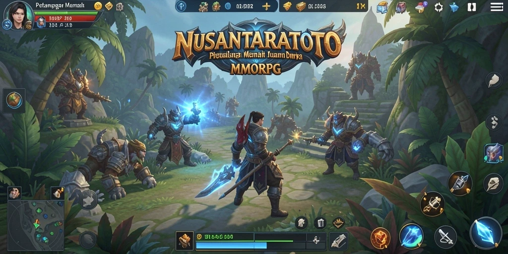 Tampilan gameplay menarik dari NUSANTARATOTO MMO.