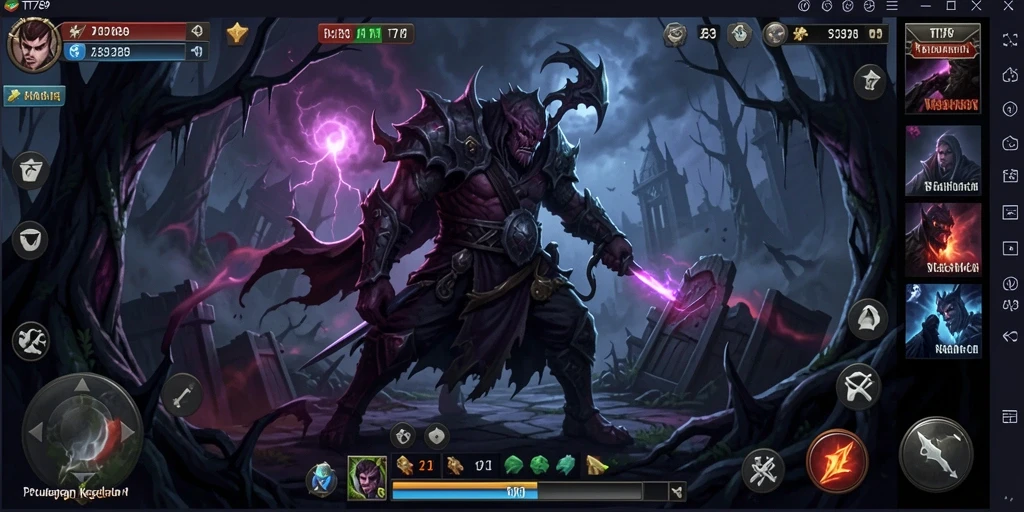 Screenshot gameplay TT789 dengan aksi seru dalam petualangan ARPG.
