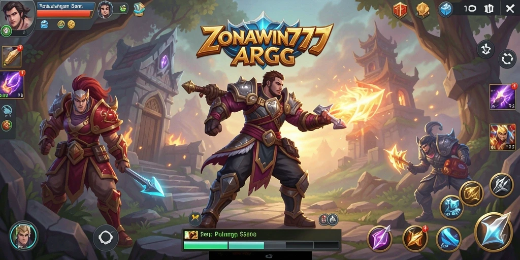 Gameplay ZONAWIN777 yang seru dan penuh aksi.